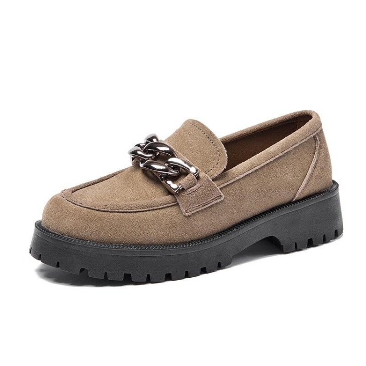 Gabour Loafers | Suède instappers voor dames-Boutique Moda