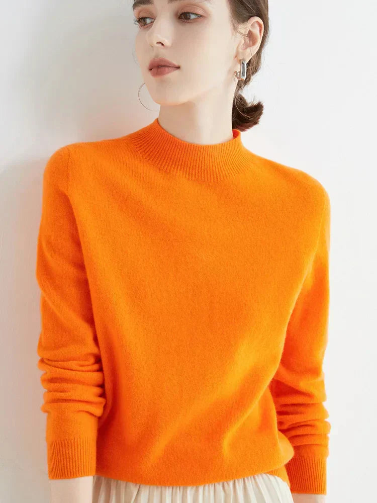 Gebreide trui - Lichtgewicht gebreide trui voor dames-Boutique Moda
