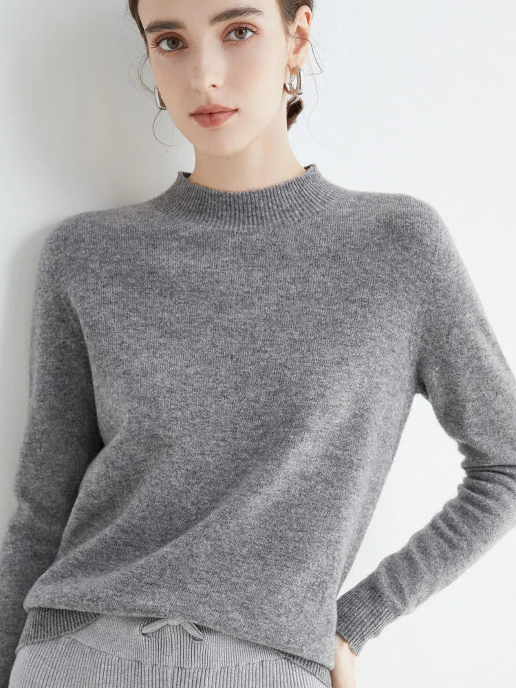 Gebreide trui - Lichtgewicht gebreide trui voor dames-Boutique Moda