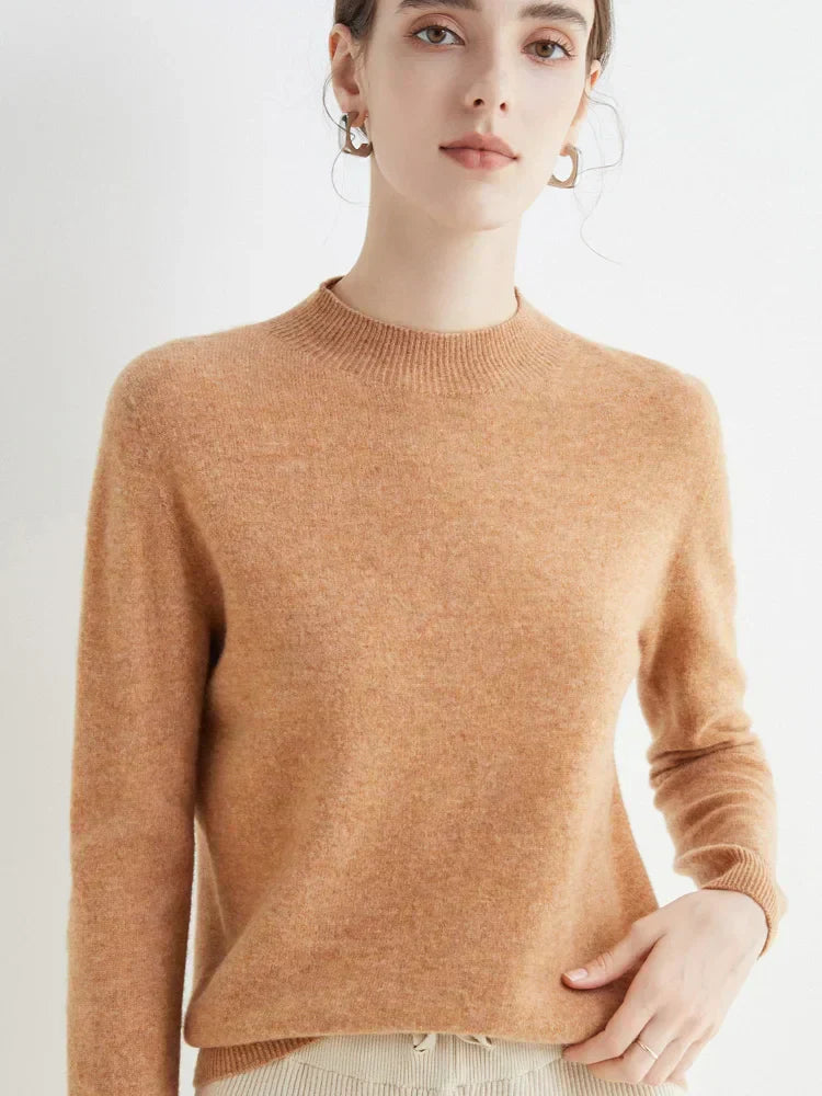 Gebreide trui - Lichtgewicht gebreide trui voor dames-Boutique Moda