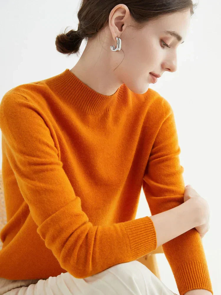 Gebreide trui - Lichtgewicht gebreide trui voor dames-Boutique Moda