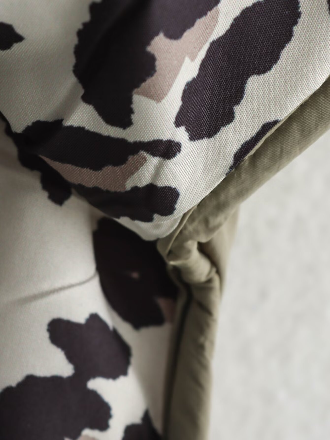 Gewatteerd jack - Gewatteerd jack met luipaardprint voor dames-Boutique Moda