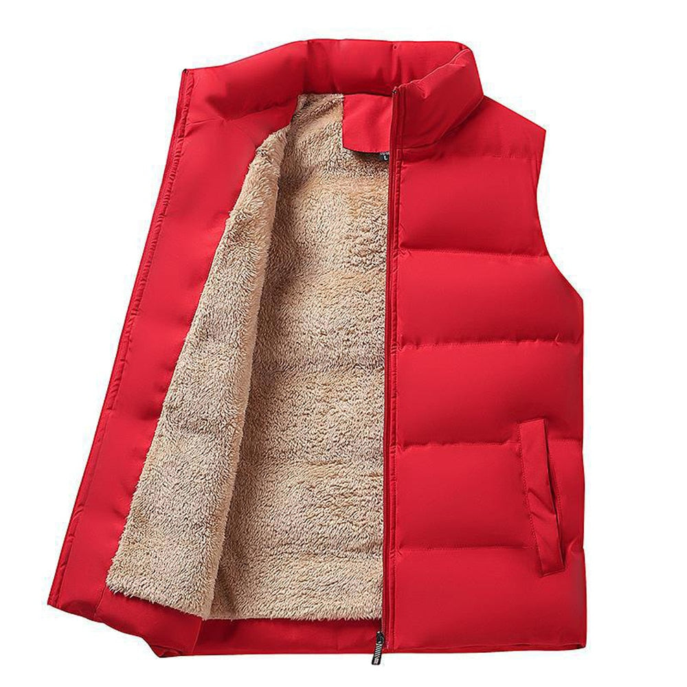 Gewatteerd vest - Met fleece gevoerd - Ritssluiting - Gewatteerd vest. Herenvest - Bovenkleding-Boutique Moda
