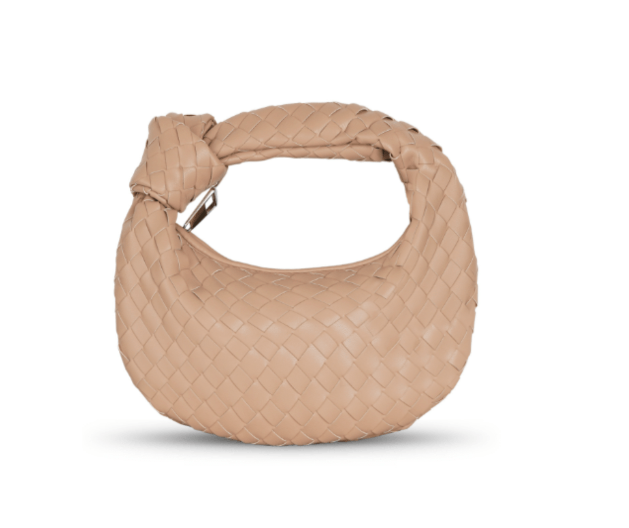 Geweven Tas - Klein - Ritssluiting - Knooptas - Handtas-Boutique Moda