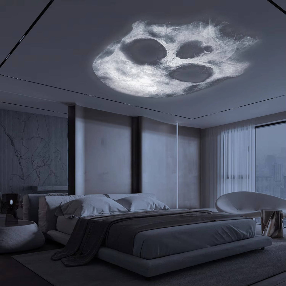 Halloween-projector - Schedel-lichtprojector voor Halloween-Boutique Moda