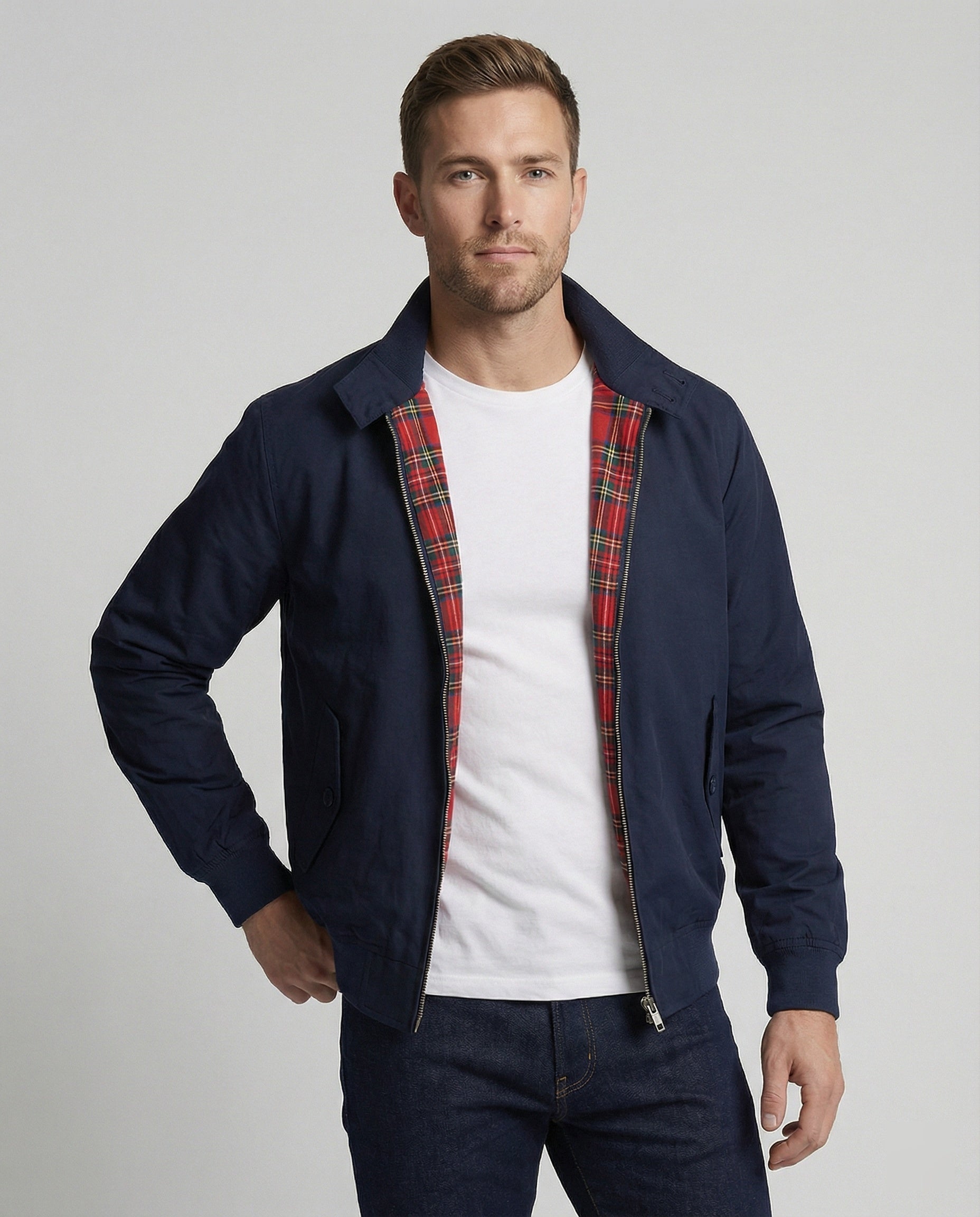 Harrington-jas | Vrijetijdsmode | Rits | Bomberjack | Herenjas-Boutique Moda