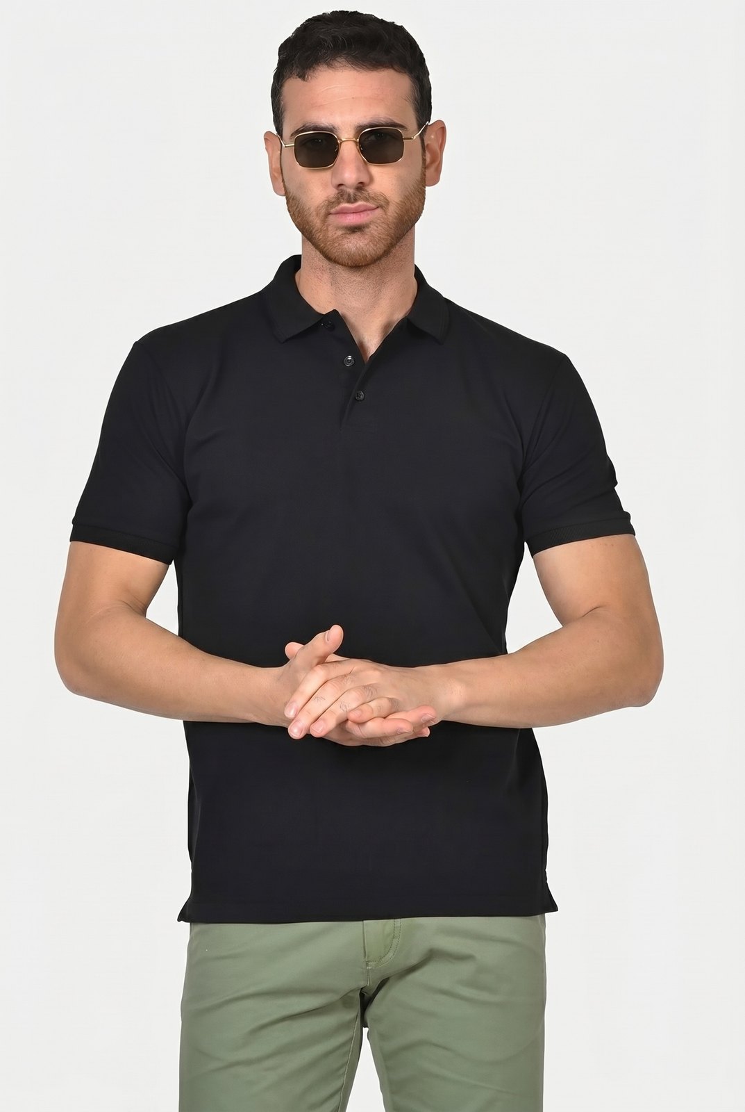 Heren Polo 100% Katoen | Poloshirt Korte Mouw | Regular Fit Polo Heren-Boutique Moda