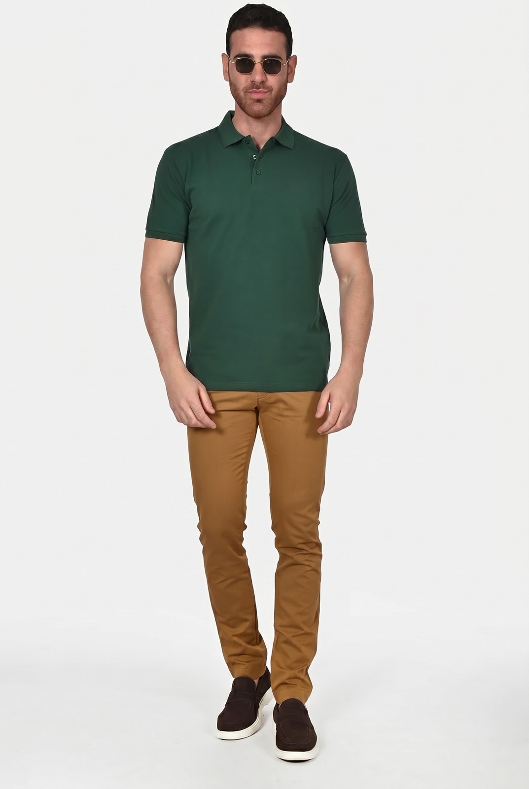 Heren Polo 100% Katoen | Poloshirt Korte Mouw | Regular Fit Polo Heren-Boutique Moda