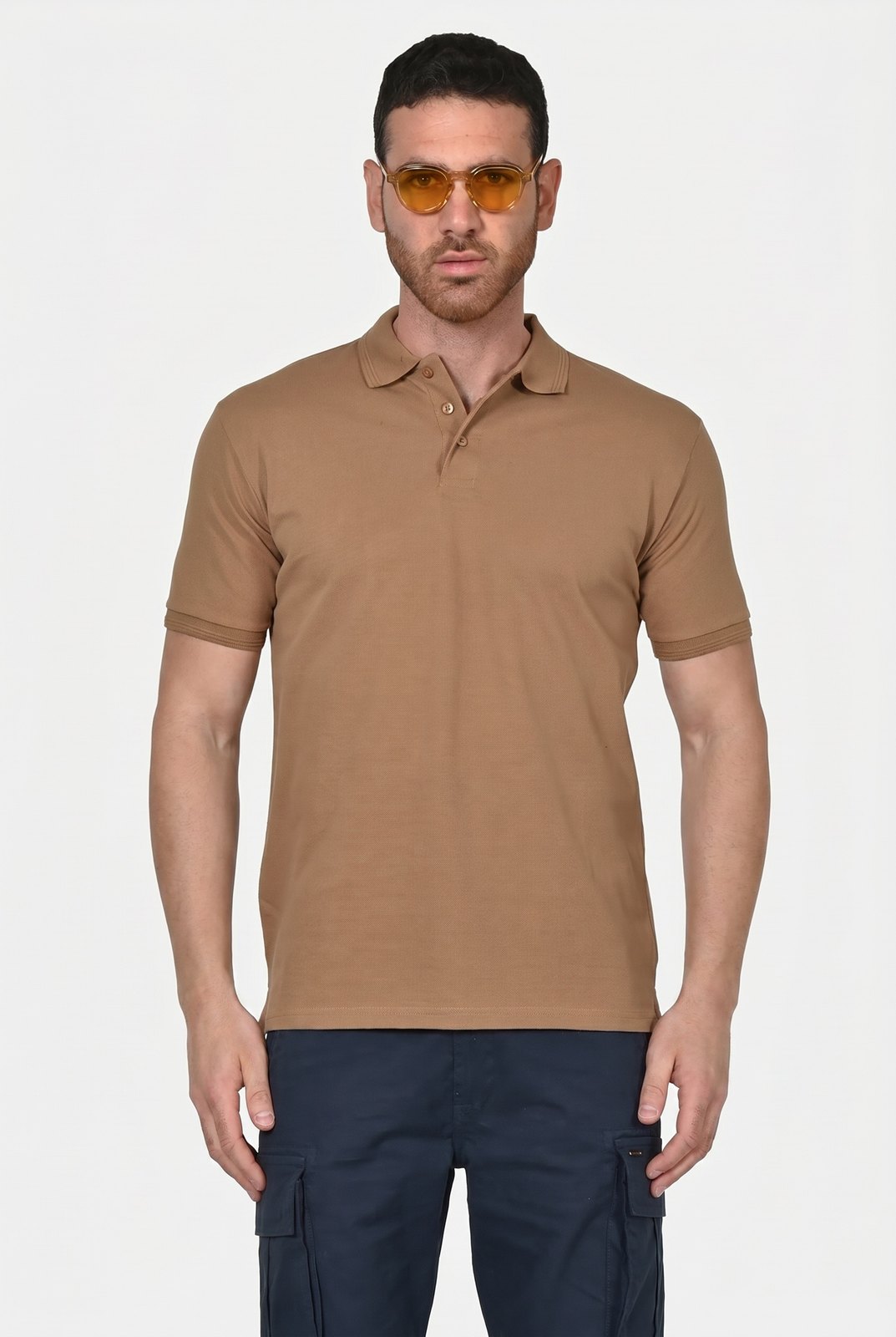 Heren Polo 100% Katoen | Poloshirt Korte Mouw | Regular Fit Polo Heren-Boutique Moda