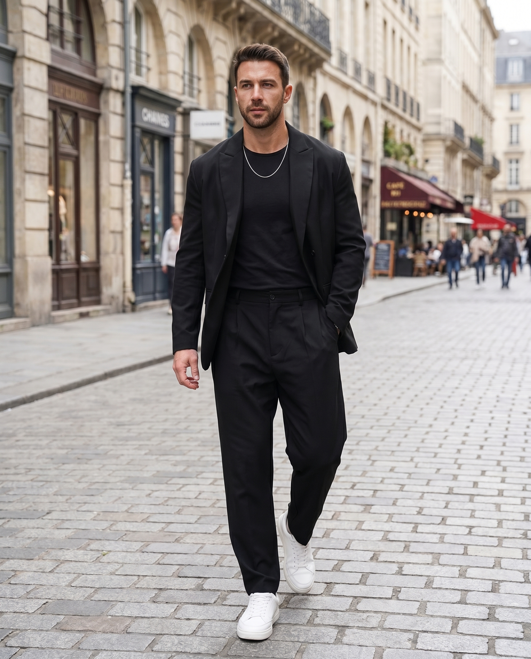 Heren Tweedelig Pak - Blazer en Pantalon Set-Boutique Moda