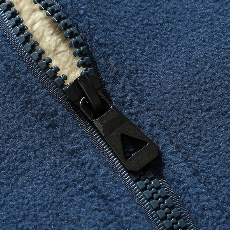 Heren fleece met volledige rits - Warm - Sport - Fleecejack - Herenjassen-Boutique Moda