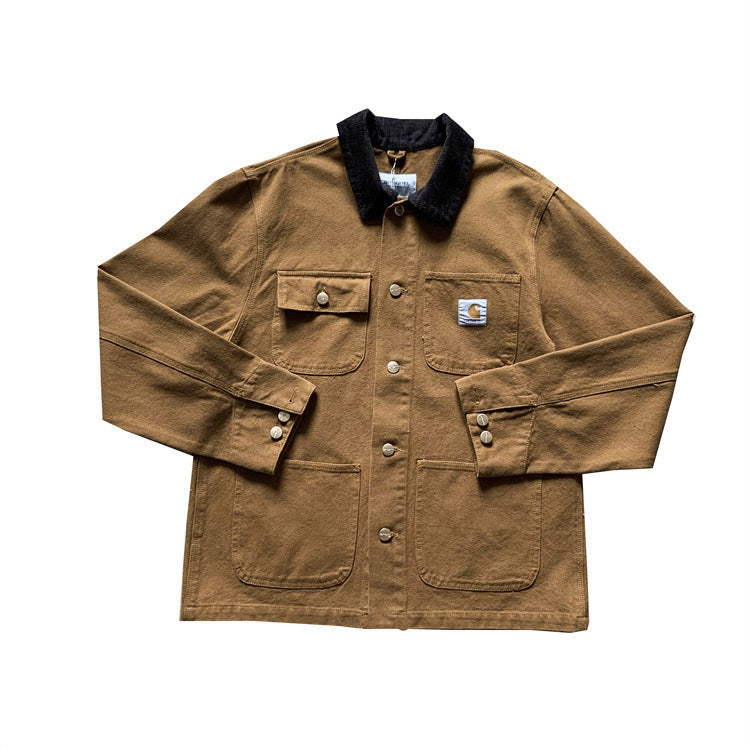 Herfstjas - Damesjas Met Losse Knoopsluiting-Boutique Moda