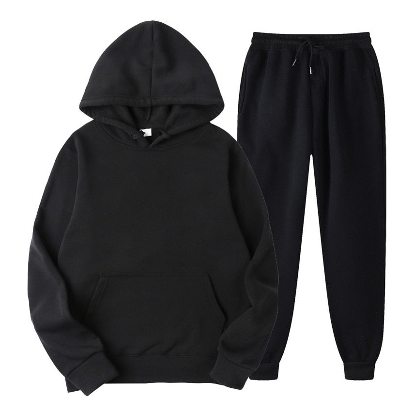 Hoodie en joggerset | Pullover | Koord | Sweat Sets | Joggersets voor dames-Boutique Moda