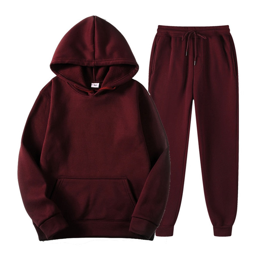Hoodie en joggerset | Pullover | Koord | Sweat Sets | Joggersets voor dames-Boutique Moda