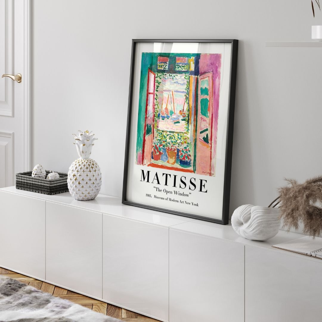 Matisse The Open Window kunstposter 7