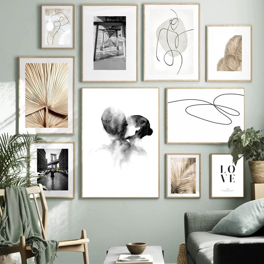 Kunstposters voor een galerijwand 13