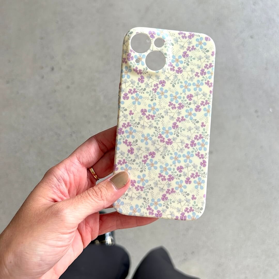 iPhone hoesje met bloemetjes 5