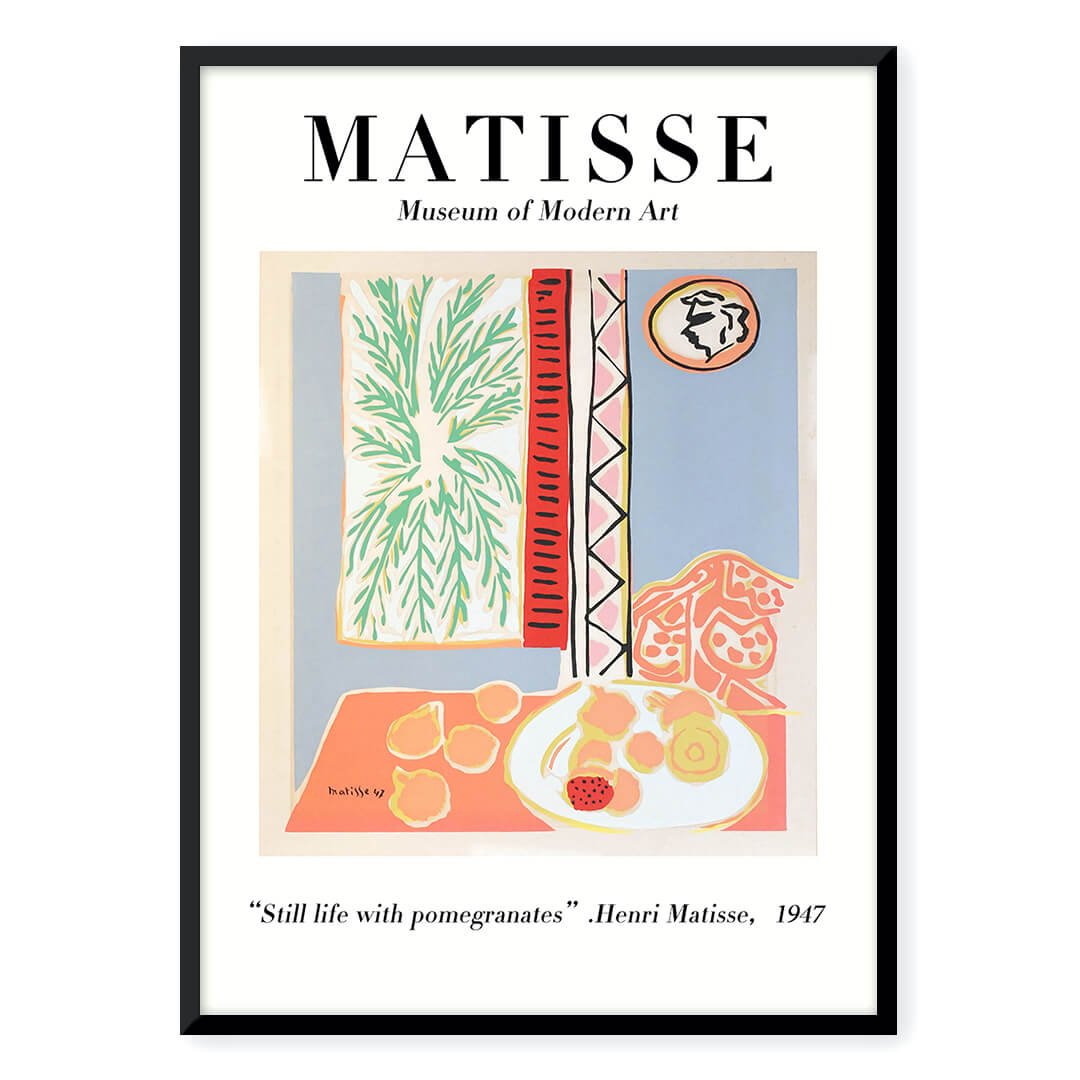 Wanddecoratie Woonkamer | Matisse Kunstdruk | Ongelijst 5 Prints-Boutique Moda
