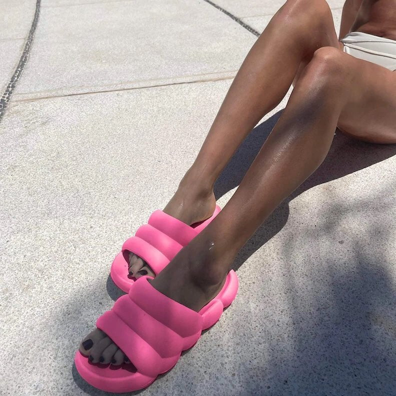 Zachte Slides Dames | EVA Memory Foam | Antislip-Boutique Moda