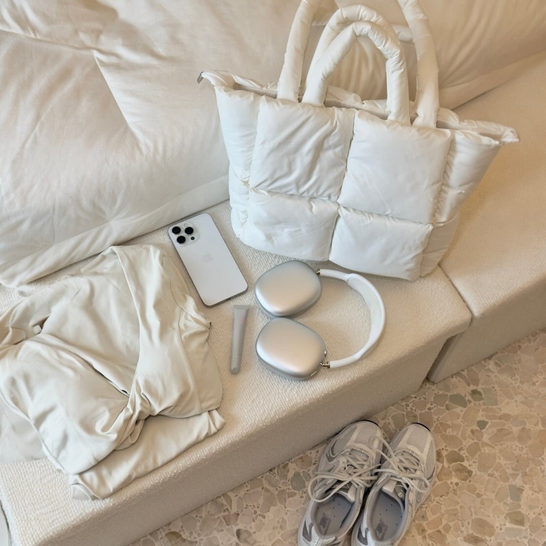 Shopper Dames | Gewatteerde Puffer Tas | Ruime Schoudertas-Boutique Moda