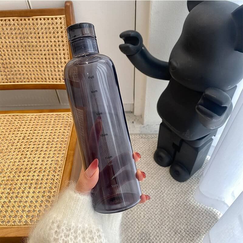 Waterfles | Tijdmarkering | 500 of 700 ml BPA Vrij-Boutique Moda
