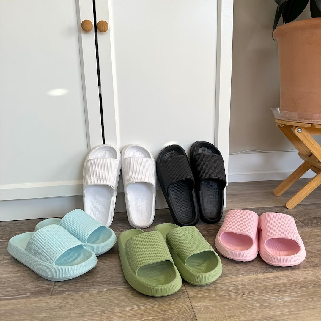 Dikke Zool Slippers | 4 cm EVA | Antislip Slides Dames-Boutique Moda