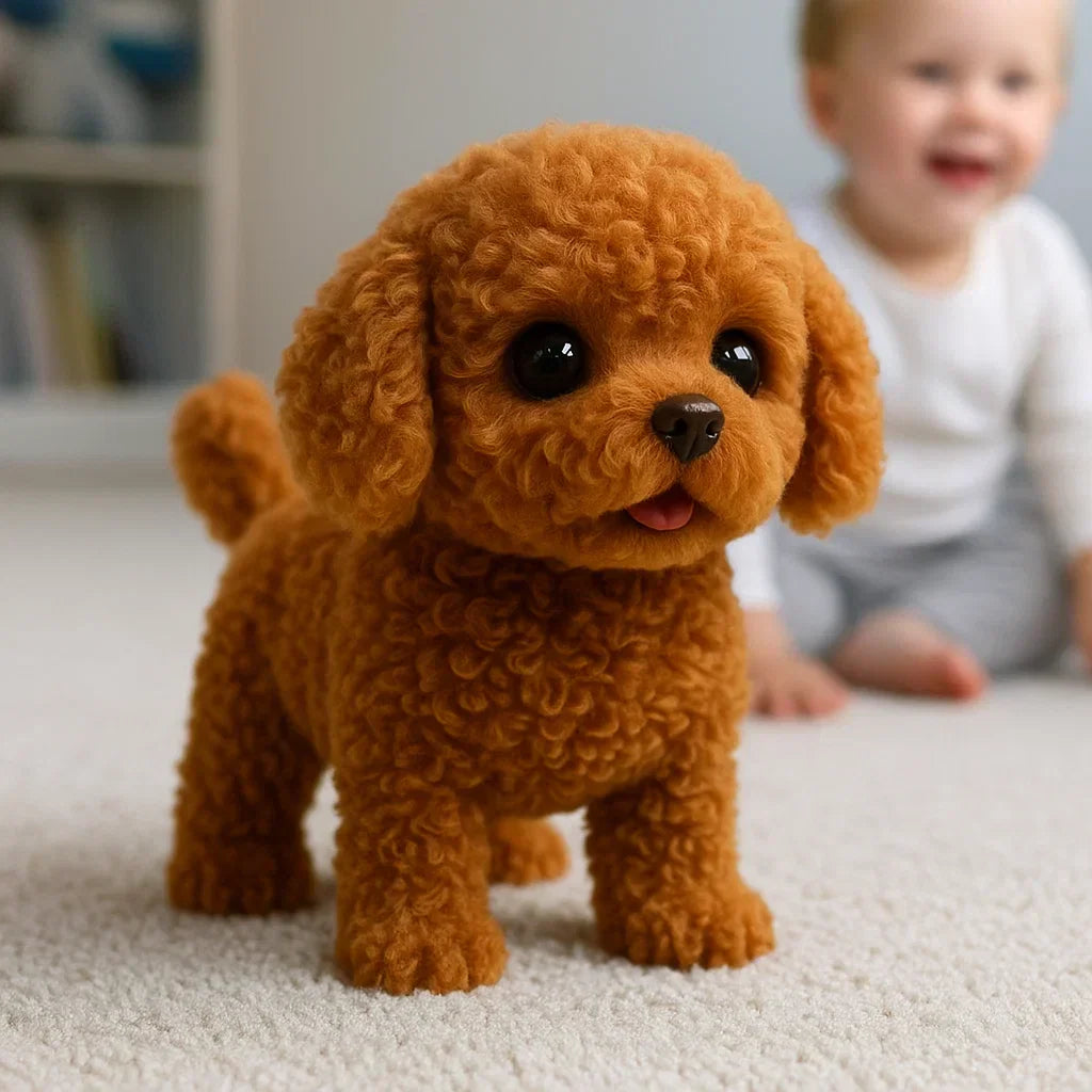 Interactief Puppy Speelgoed - Realistisch - Comfort - Pluche Hond - Interactieve Teddyhond-Boutique Moda