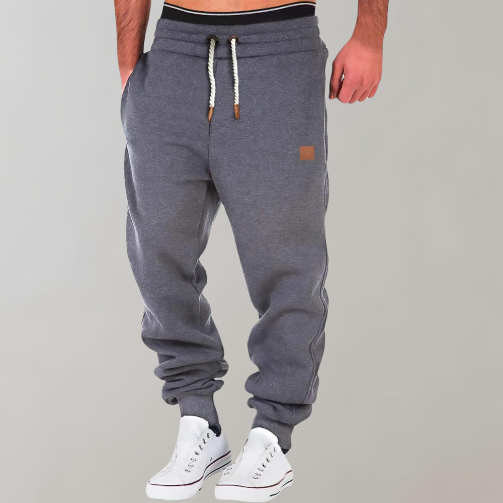 Joggingbroeken voor heren - Trekkoord - Elastische taille - Vrijetijdsbroeken - Joggingbroeken-Boutique Moda