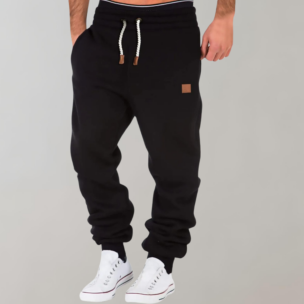 Joggingbroeken voor heren - Trekkoord - Elastische taille - Vrijetijdsbroeken - Joggingbroeken-Boutique Moda