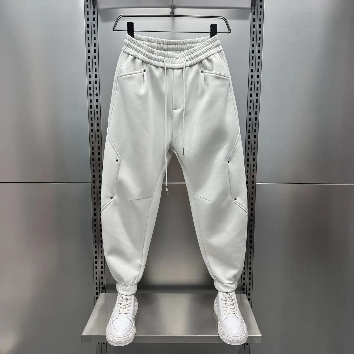 Joggingbroeken voor mannen | Comfortabel | Elastische tailleband | Baggy joggingbroeken | Joggingbroeken-Boutique Moda
