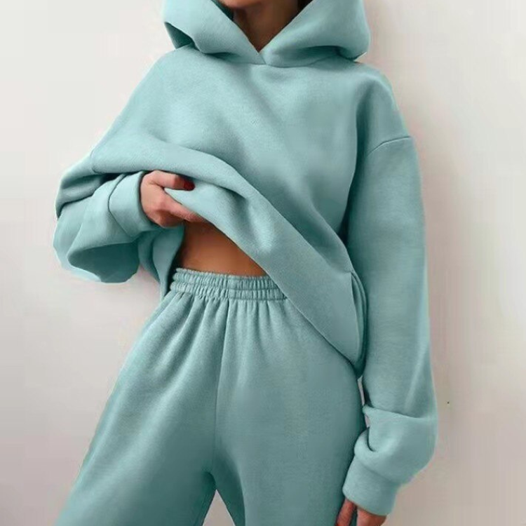 Josephine Trainingspak | Casual 2-Delige Hoodie & Joggingsbroek Set voor Vrouwen-Boutique Moda