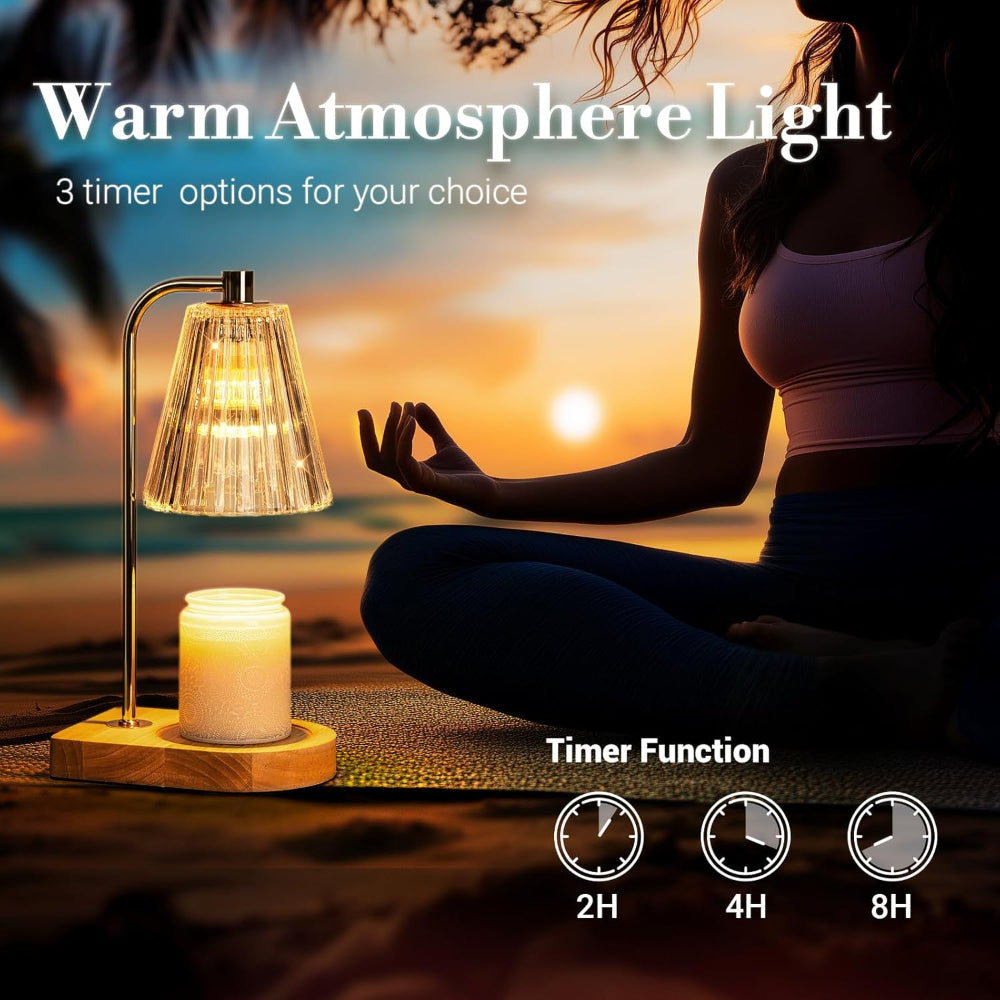 Kaarsenwarmerlamp | dimbaar | timer | voor geurkaarsen-Boutique Moda