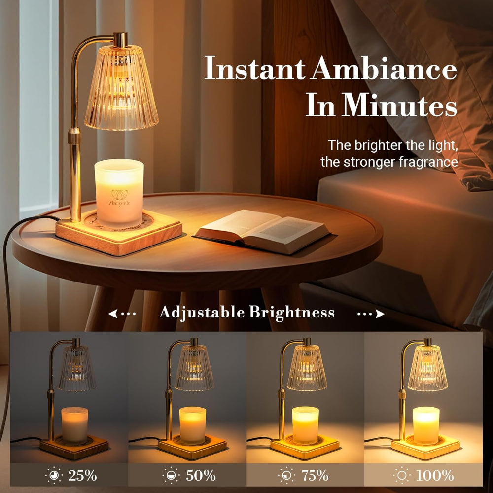 Kaarsenwarmerlamp | dimbaar | timer | voor geurkaarsen-Boutique Moda
