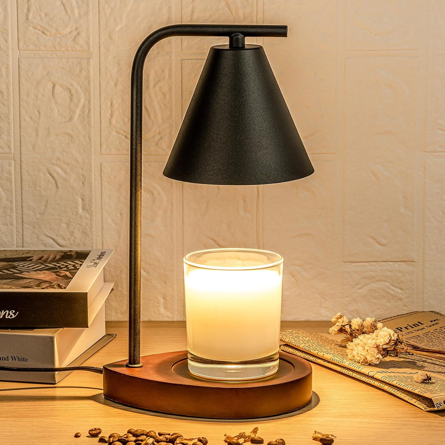 Kaarsenwarmerlamp | dimbaar | timer | voor geurkaarsen-Boutique Moda