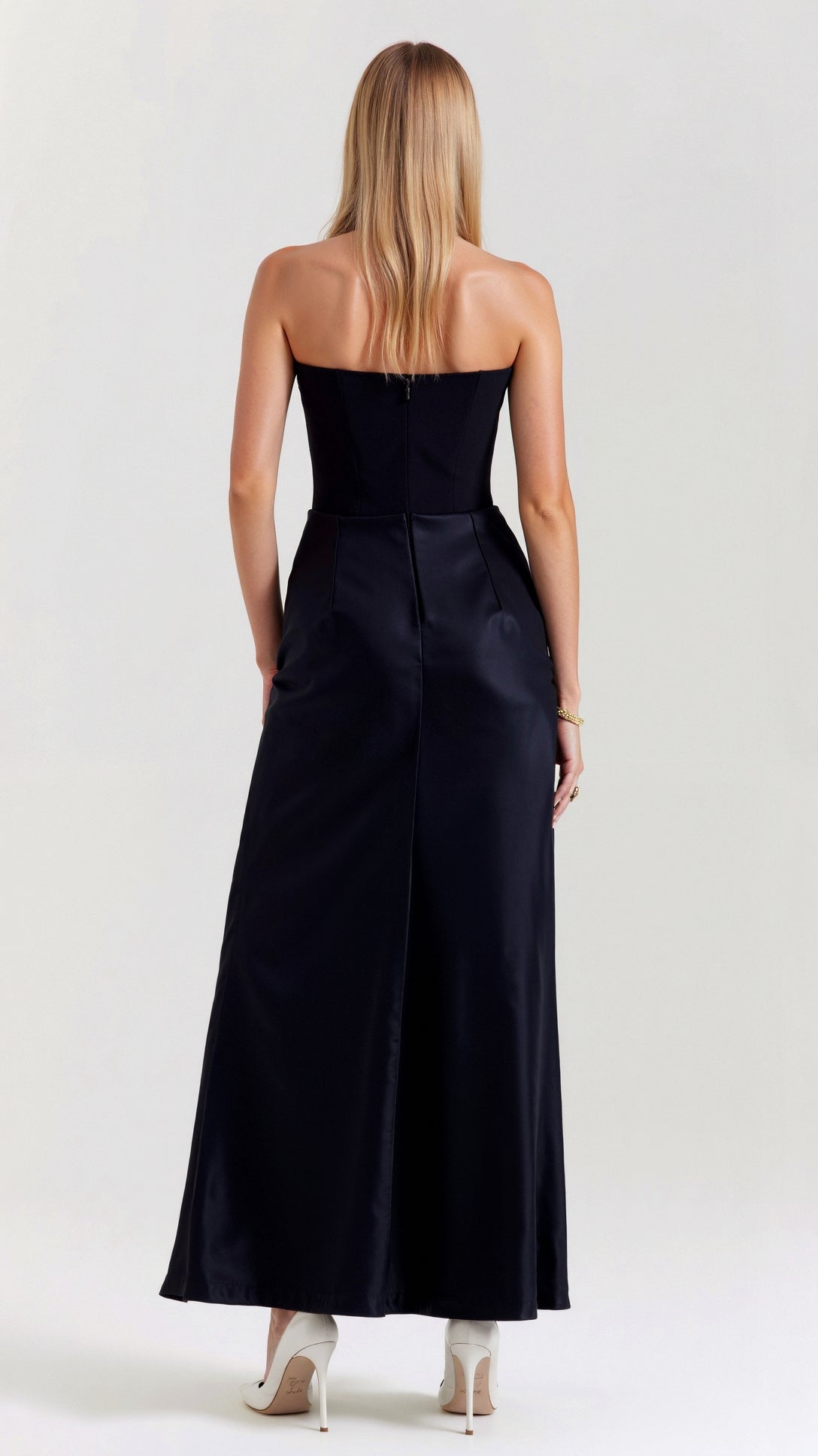 Korsetjurk - Strapless maxi-avondjurk voor dames-Boutique Moda