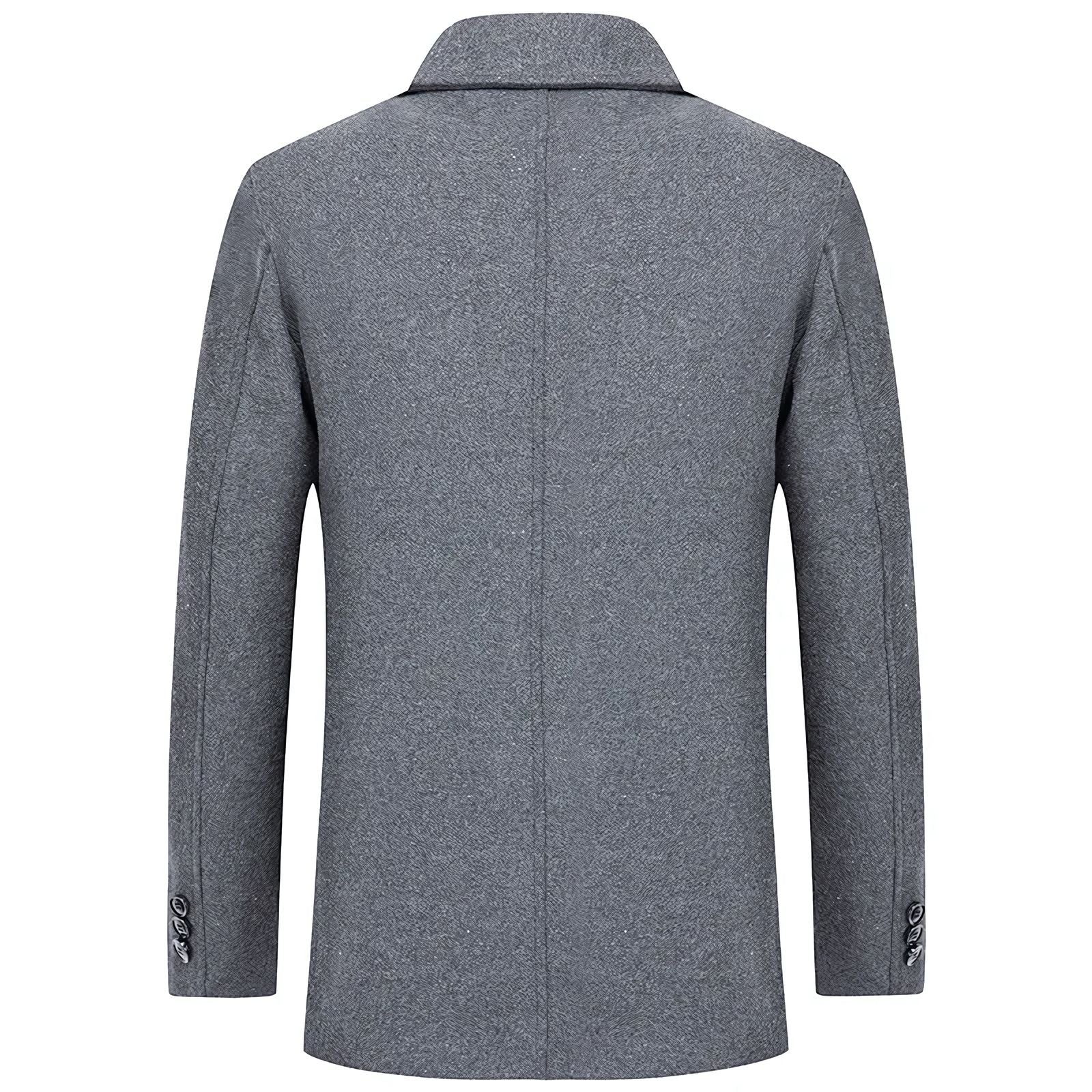 Korte Trenchcoat - Enkelrijks - Getailleerd - Wintertrenchcoat - Herenjas-Boutique Moda