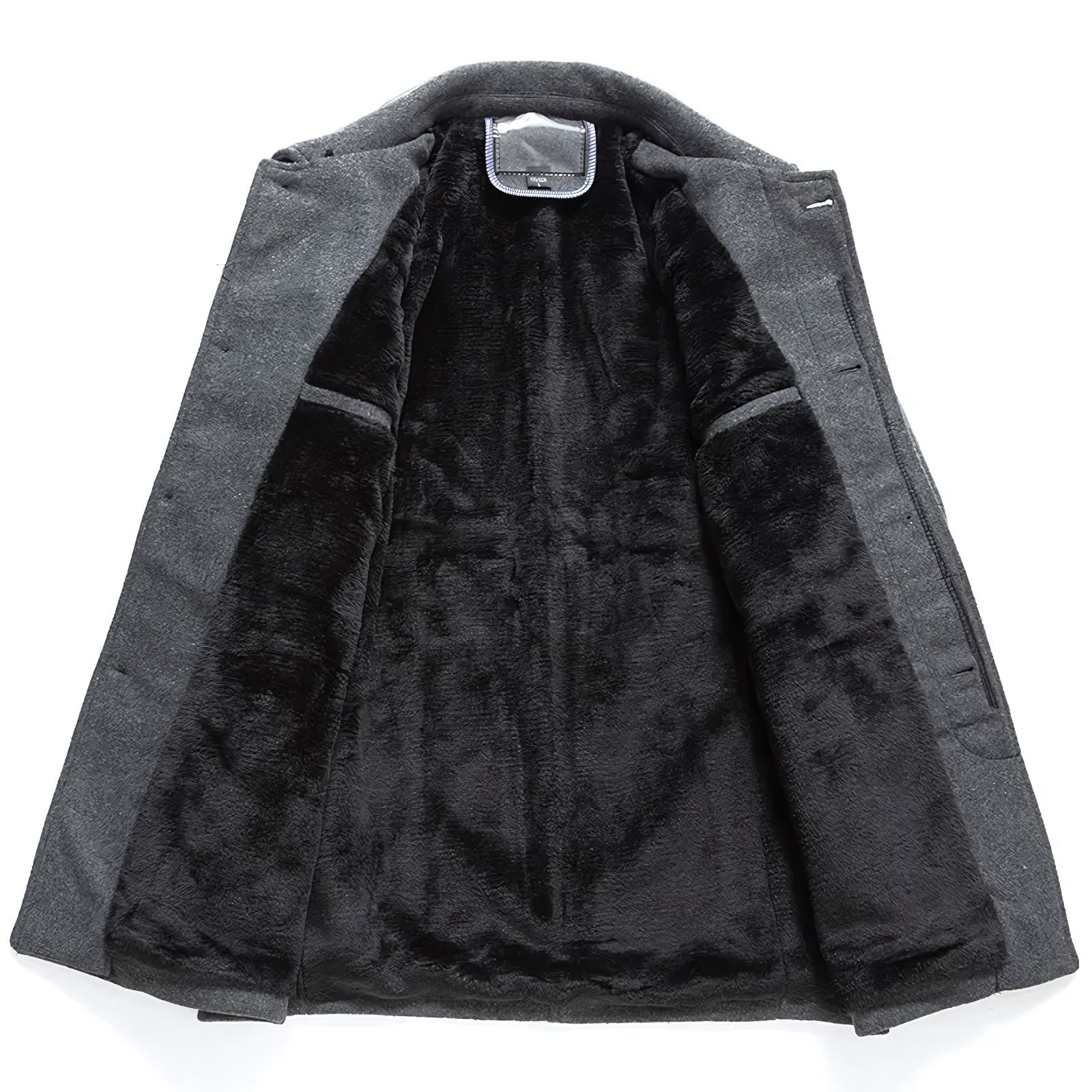Korte Trenchcoat - Enkelrijks - Getailleerd - Wintertrenchcoat - Herenjas-Boutique Moda