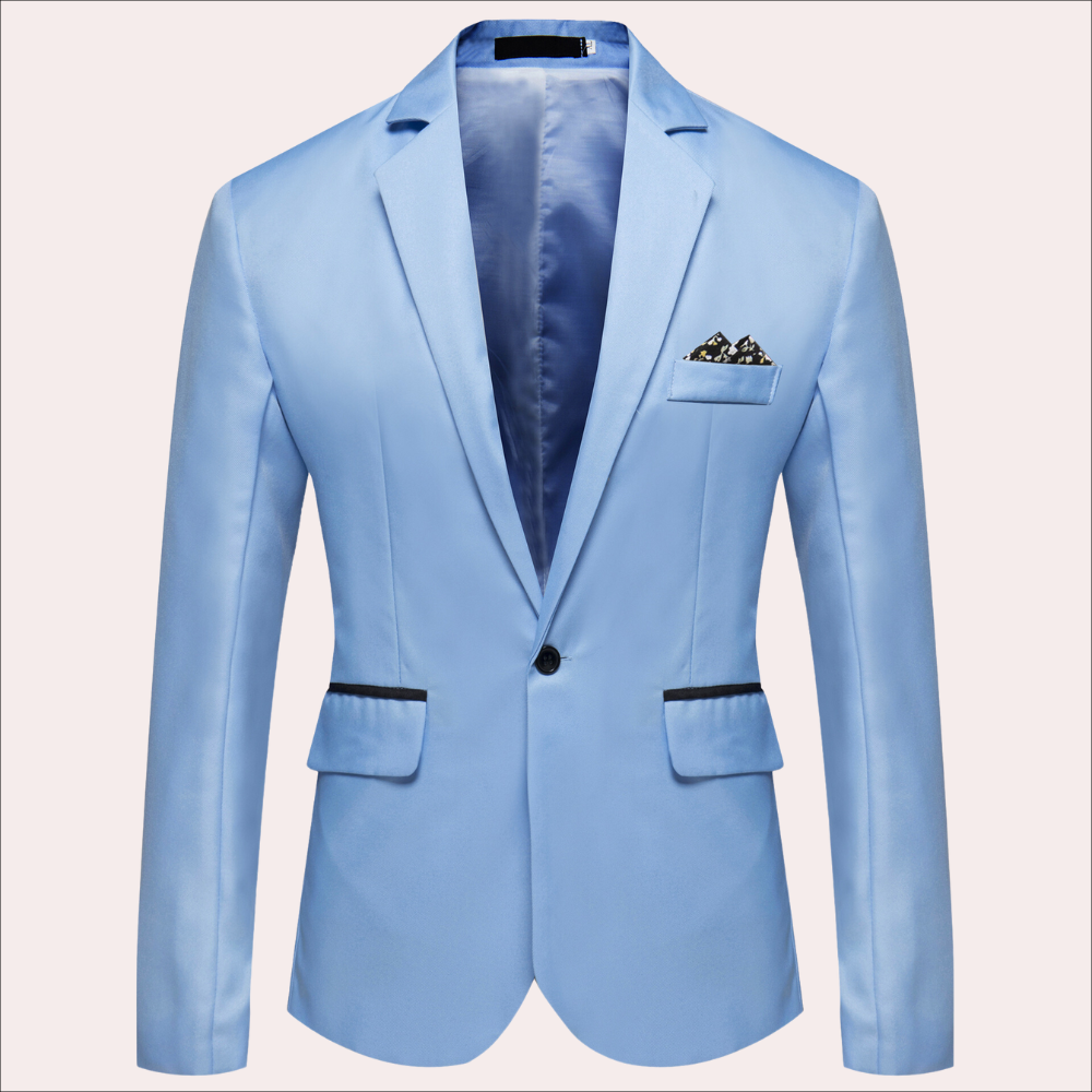 Kostuumjas | Satijn | Formeel | Blazer | Kostuumjas voor heren-Boutique Moda