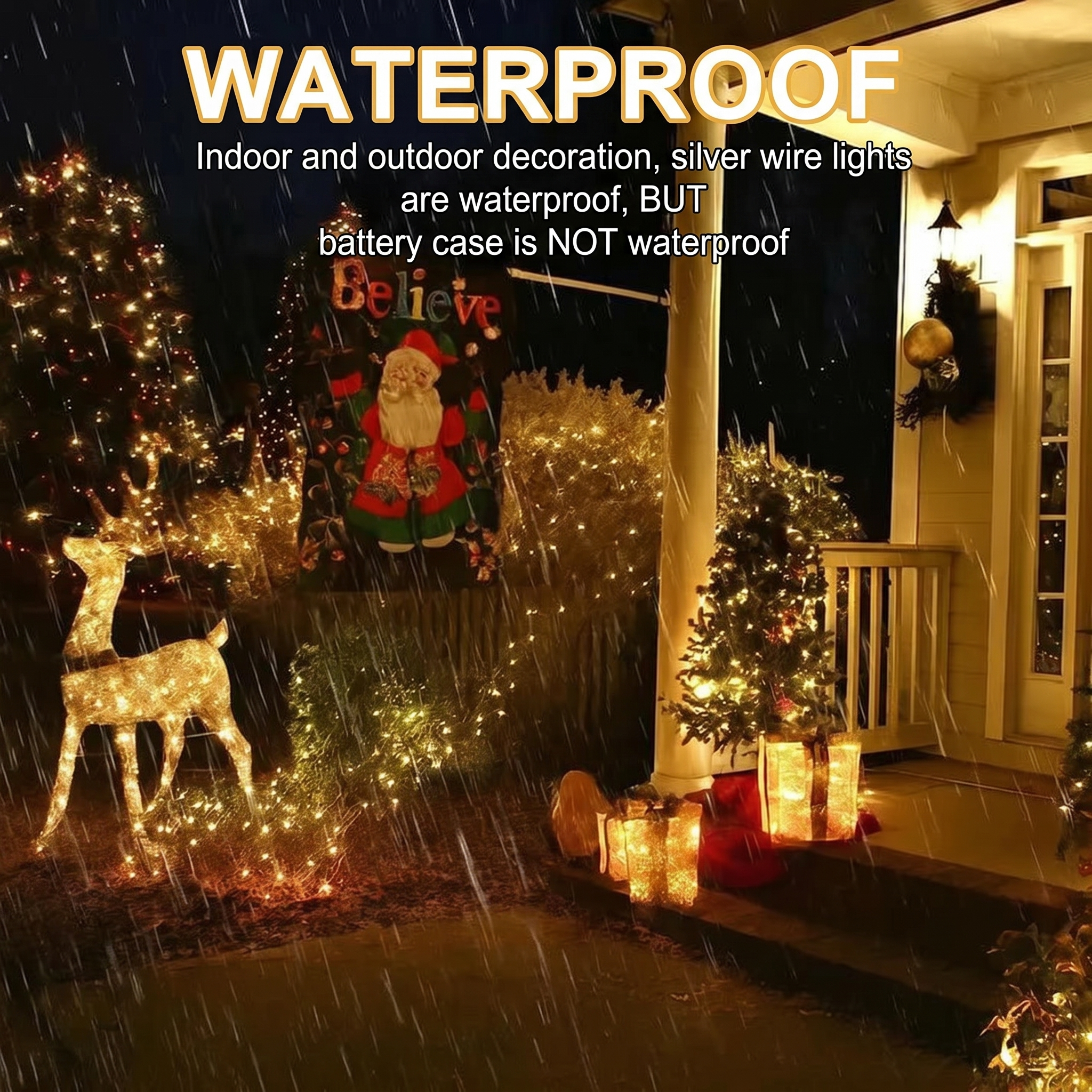 LED-Lichtjes - 300 LED 9 Meter Koperdraad Fairy Lights-Boutique Moda