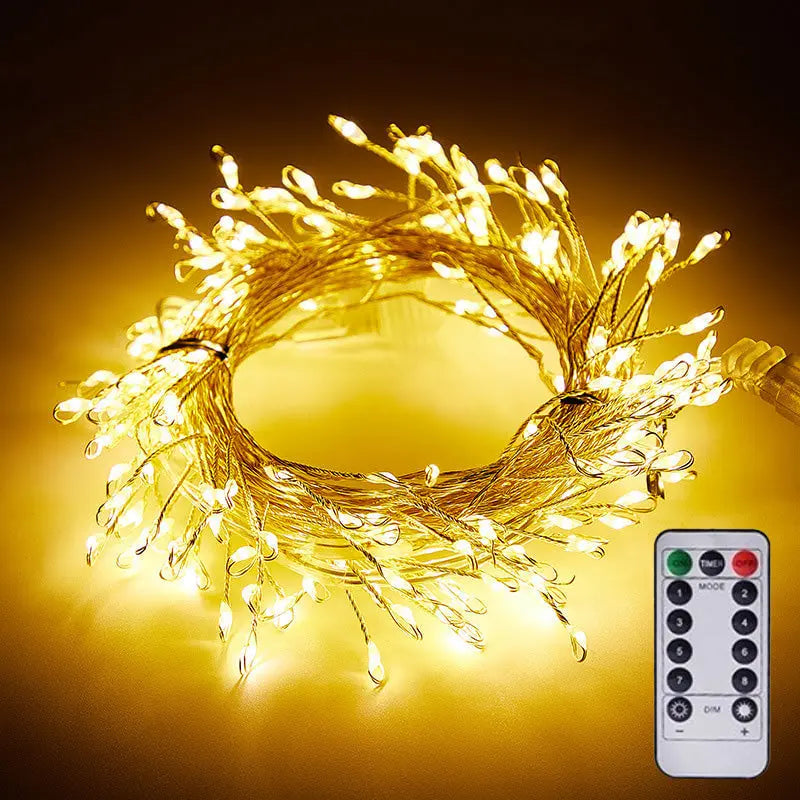 LED-Lichtjes - 300 LED 9 Meter Koperdraad Fairy Lights-Boutique Moda