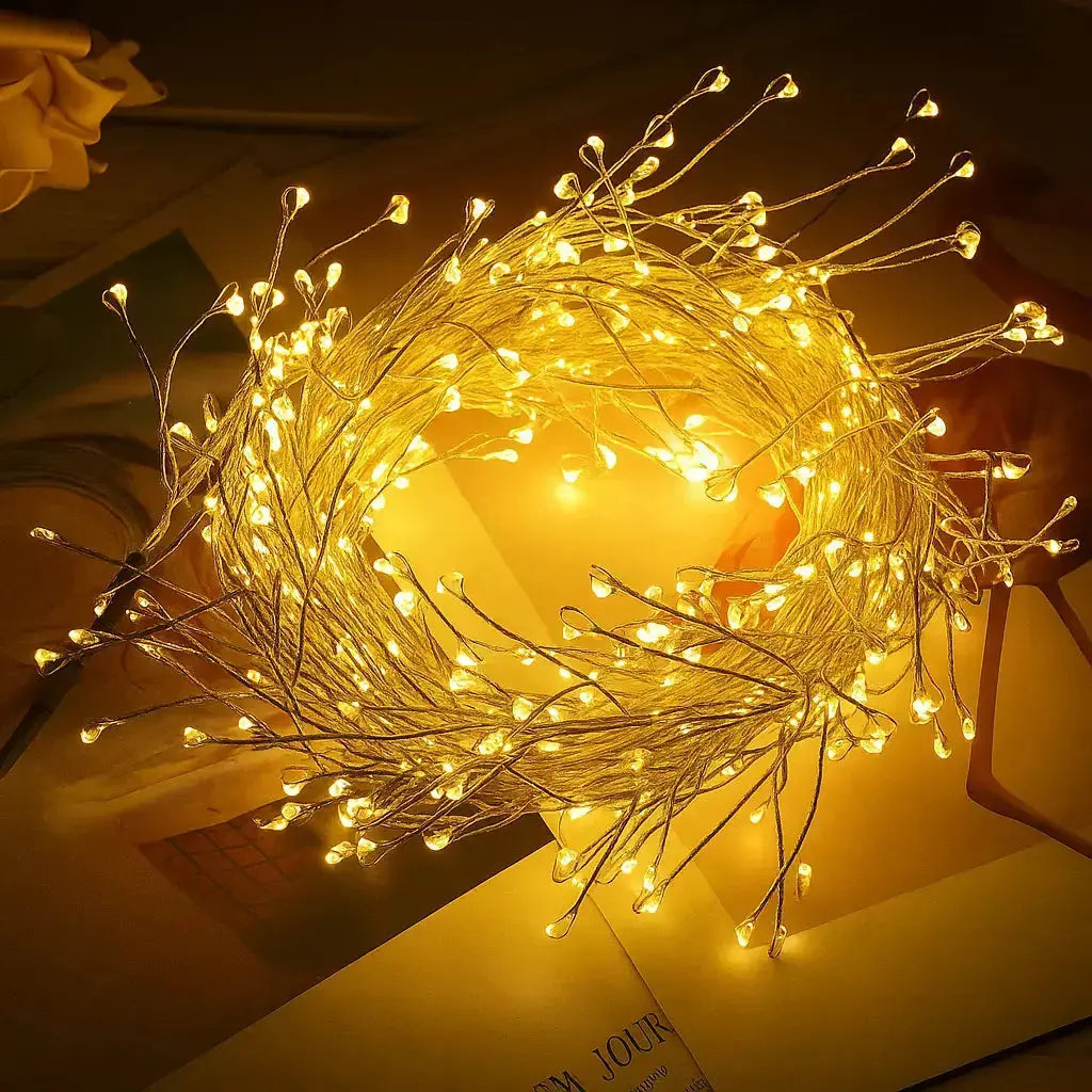 LED-Lichtjes - 300 LED 9 Meter Koperdraad Fairy Lights-Boutique Moda