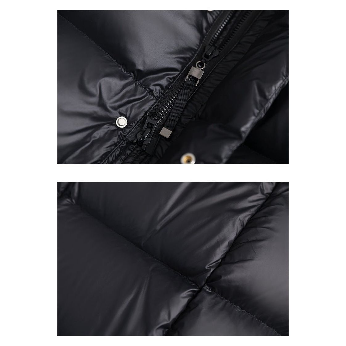 Lange pufferjas | Met capuchon | Waterdicht | Lange gewatteerde jas | Winterjas voor dames-Boutique Moda