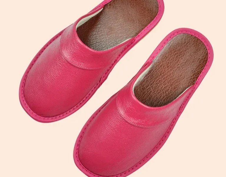 Leren pantoffels - Slip On - Ergonomisch - Winterpantoffels - Herenpantoffels-Boutique Moda