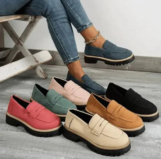 Loafers | Comfortabel | Instapper | Platform-loafers-Boutique Moda