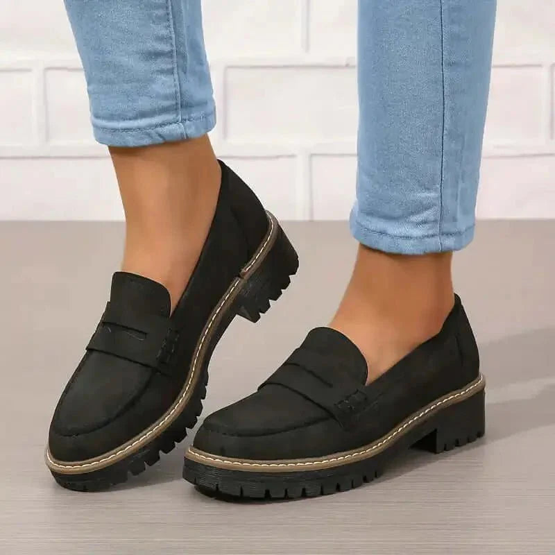 Loafers | Comfortabel | Instapper | Platform-loafers-Boutique Moda