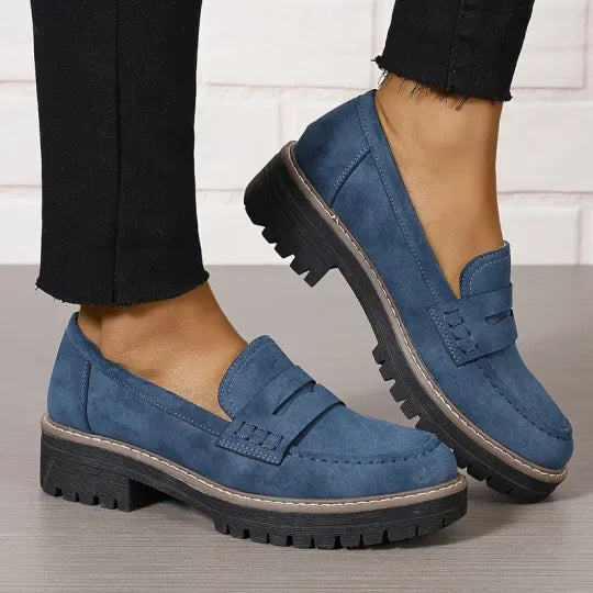 Loafers | Dikke Zool | Slip-On | Chunky Loafers | Damesschoenen-Boutique Moda