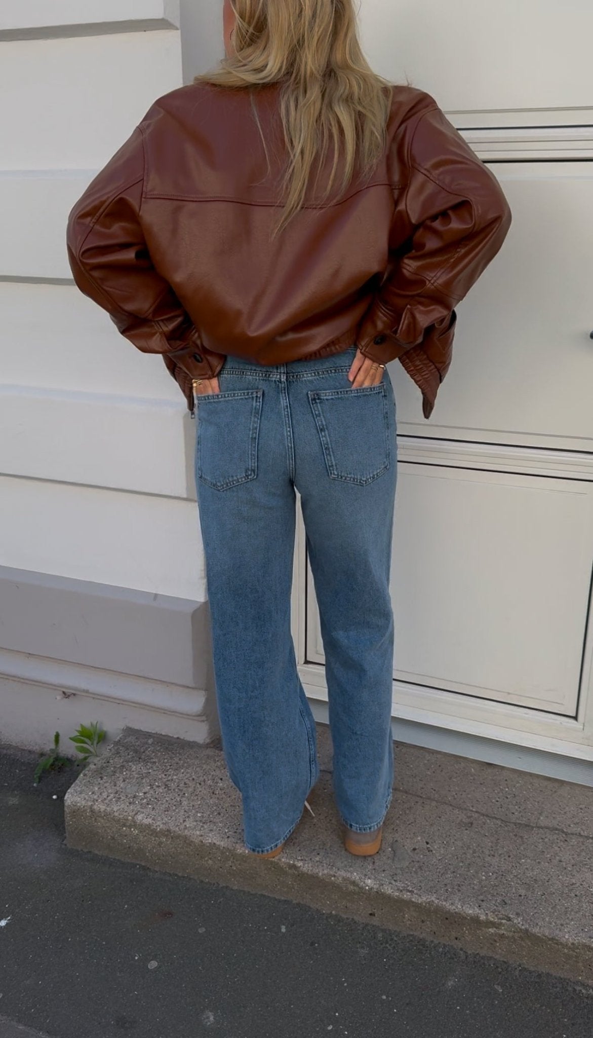 Loose Fit Jeans - Damesjeans met normale taille en rechte pijpen-Boutique Moda