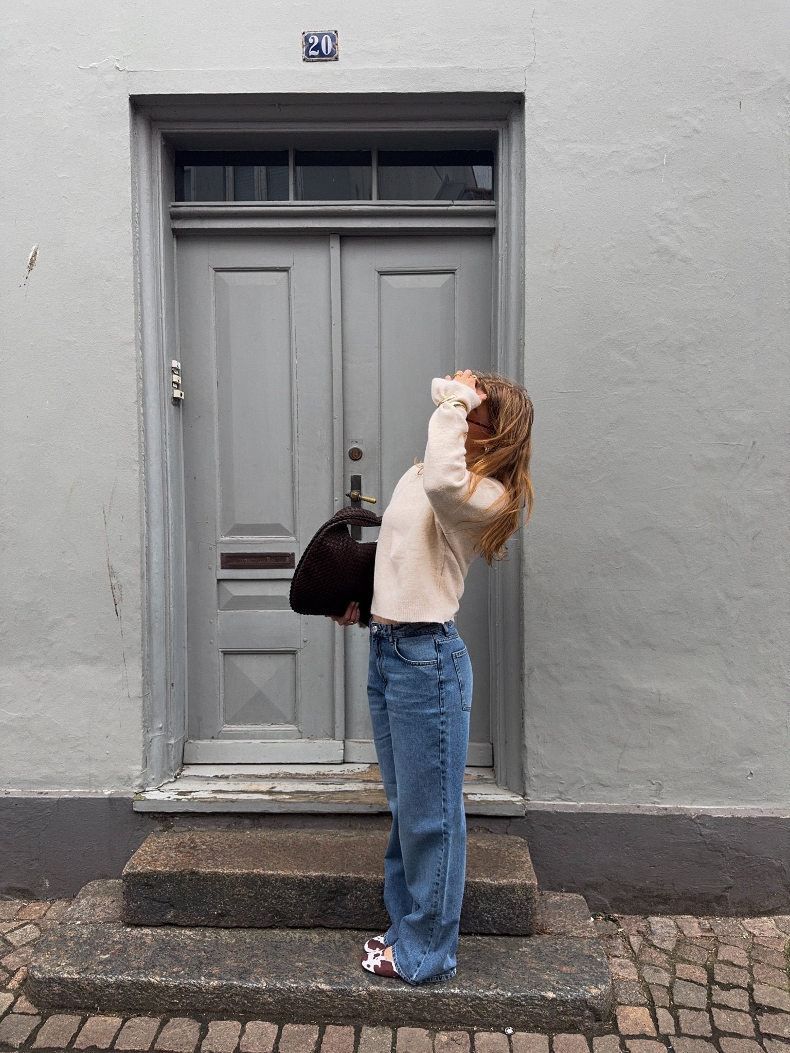 Loose Fit Jeans - Damesjeans met normale taille en rechte pijpen-Boutique Moda
