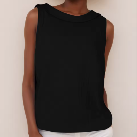 Loszittend topje - Casual mouwloos zomertopje voor dames-Boutique Moda