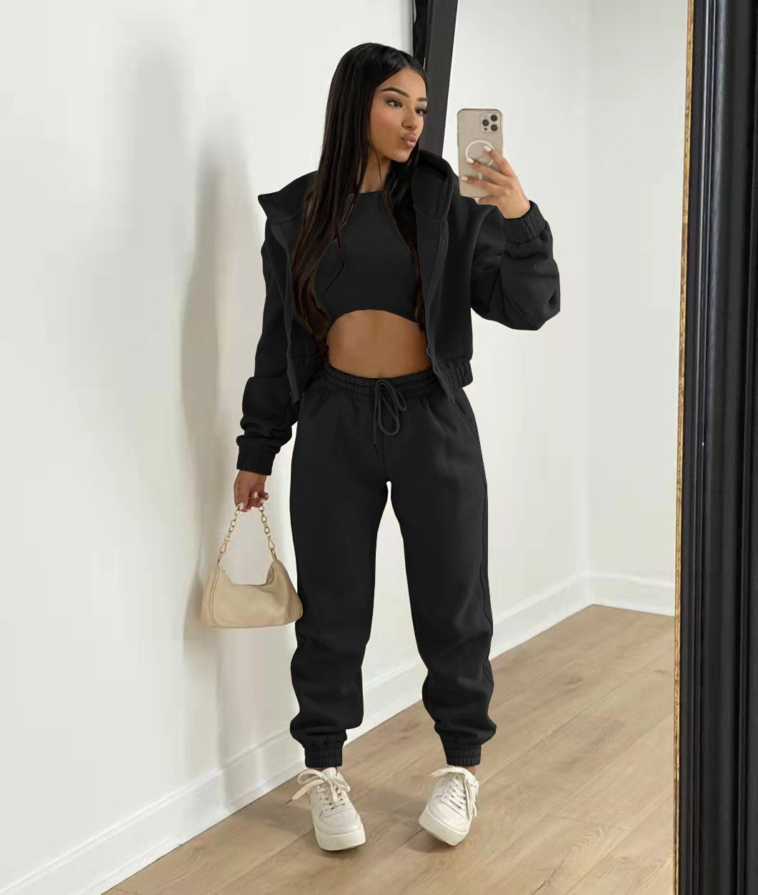 Louise Tracksuit | Driedelig Trainingspak-Boutique Moda